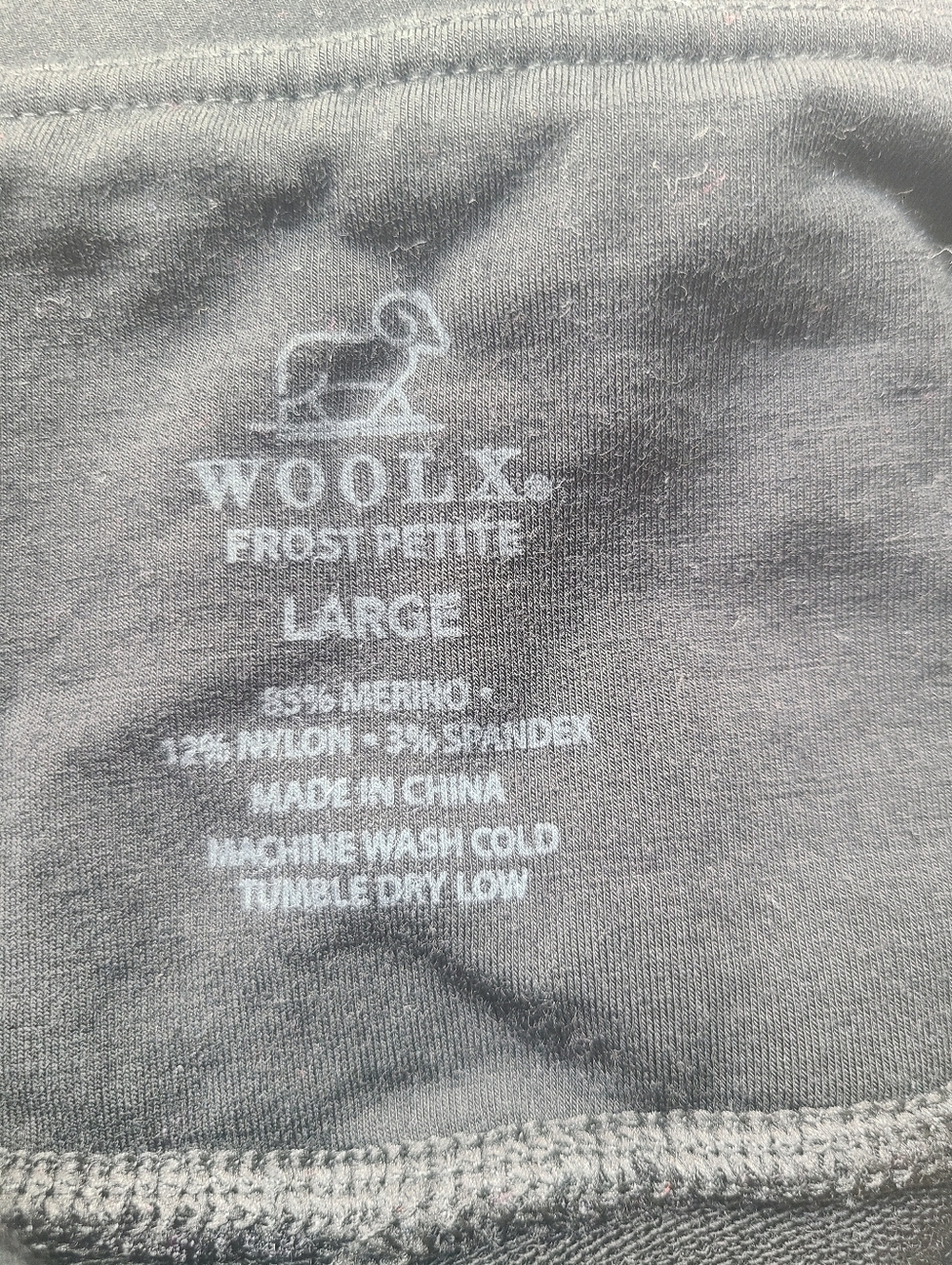 Woolx Frost Duralite Merino Wool Leggings - Picture 11 of 15